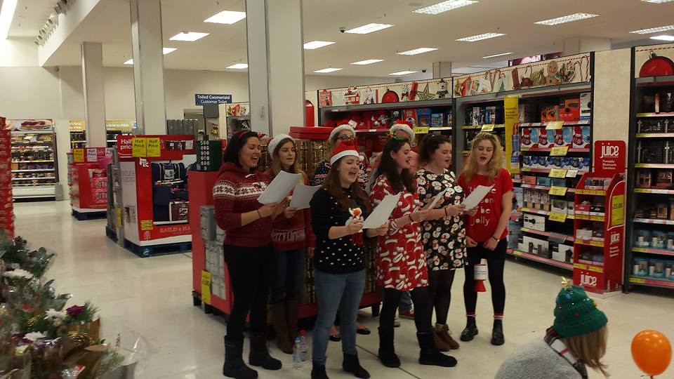 Tesco Carol Singing